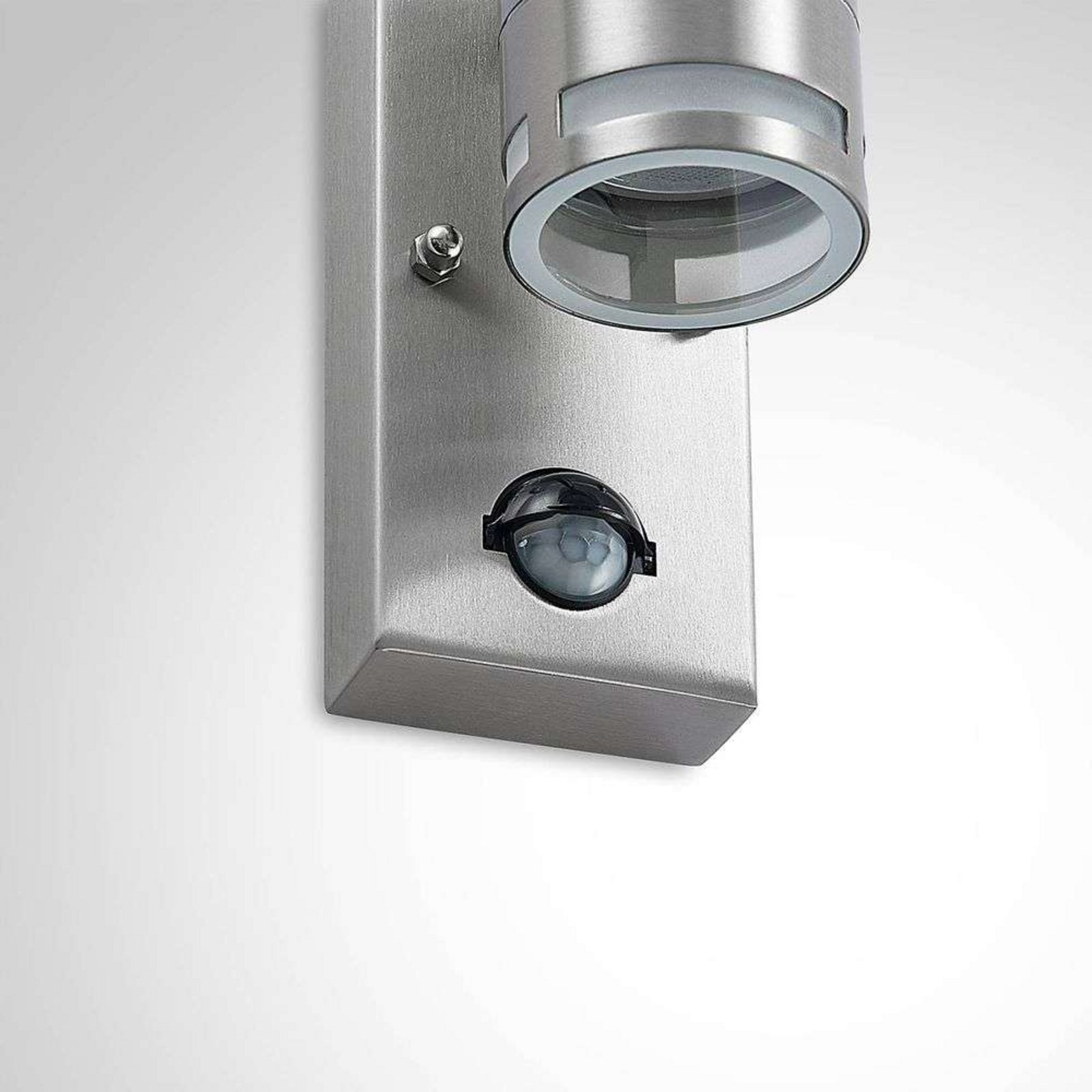 Catalin Vonkajšie Nástenné Svietidlo w/Sensor Stainless Steel - Lindby