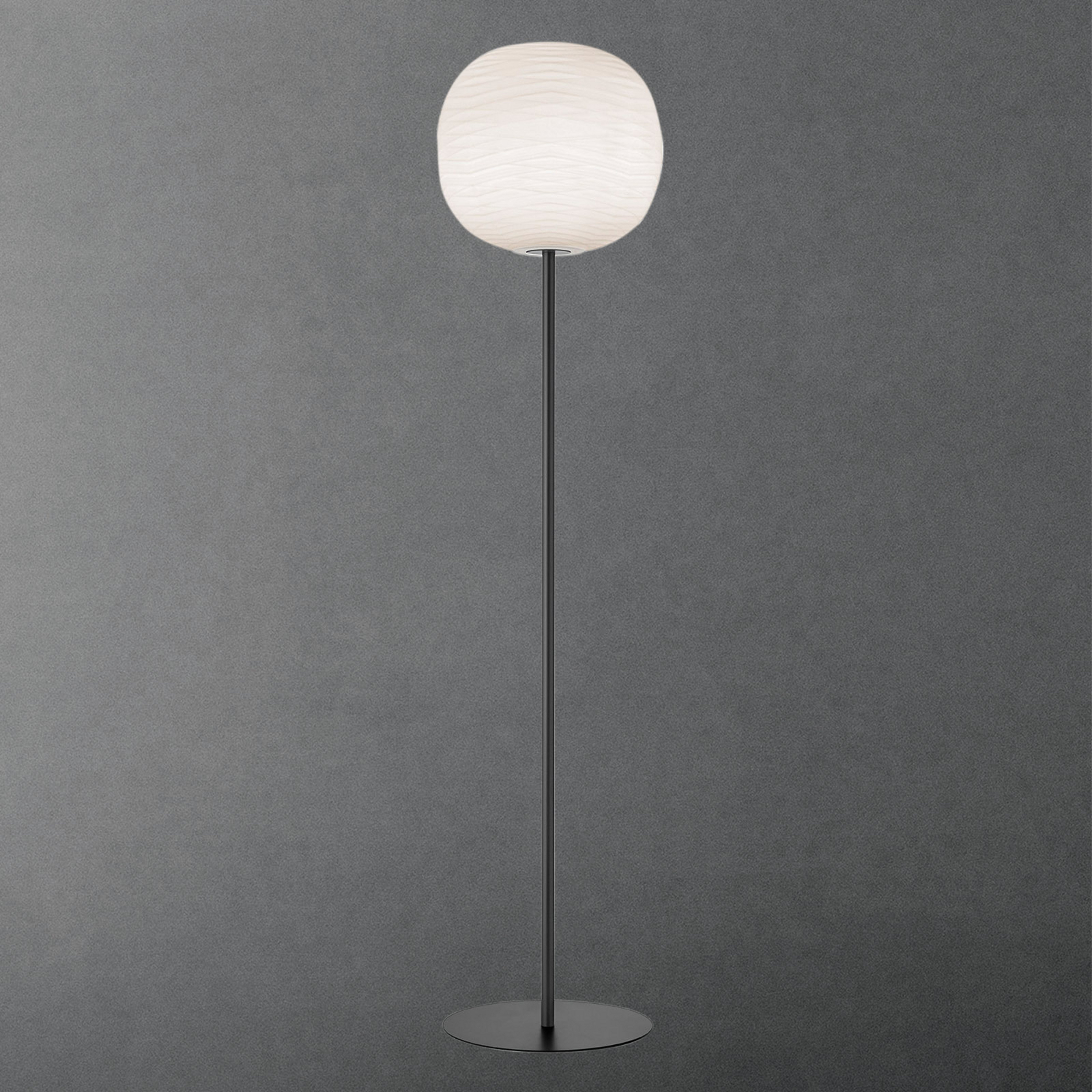 Foscarini Gem terra állólámpa, grafit