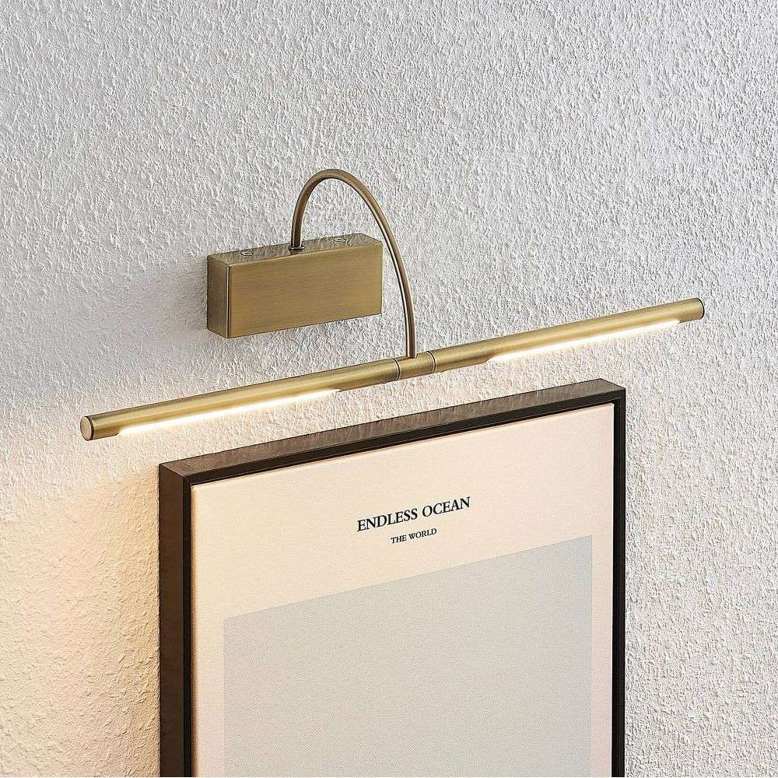 Fehmke LED Vägglampa Antique Brass - Lucande