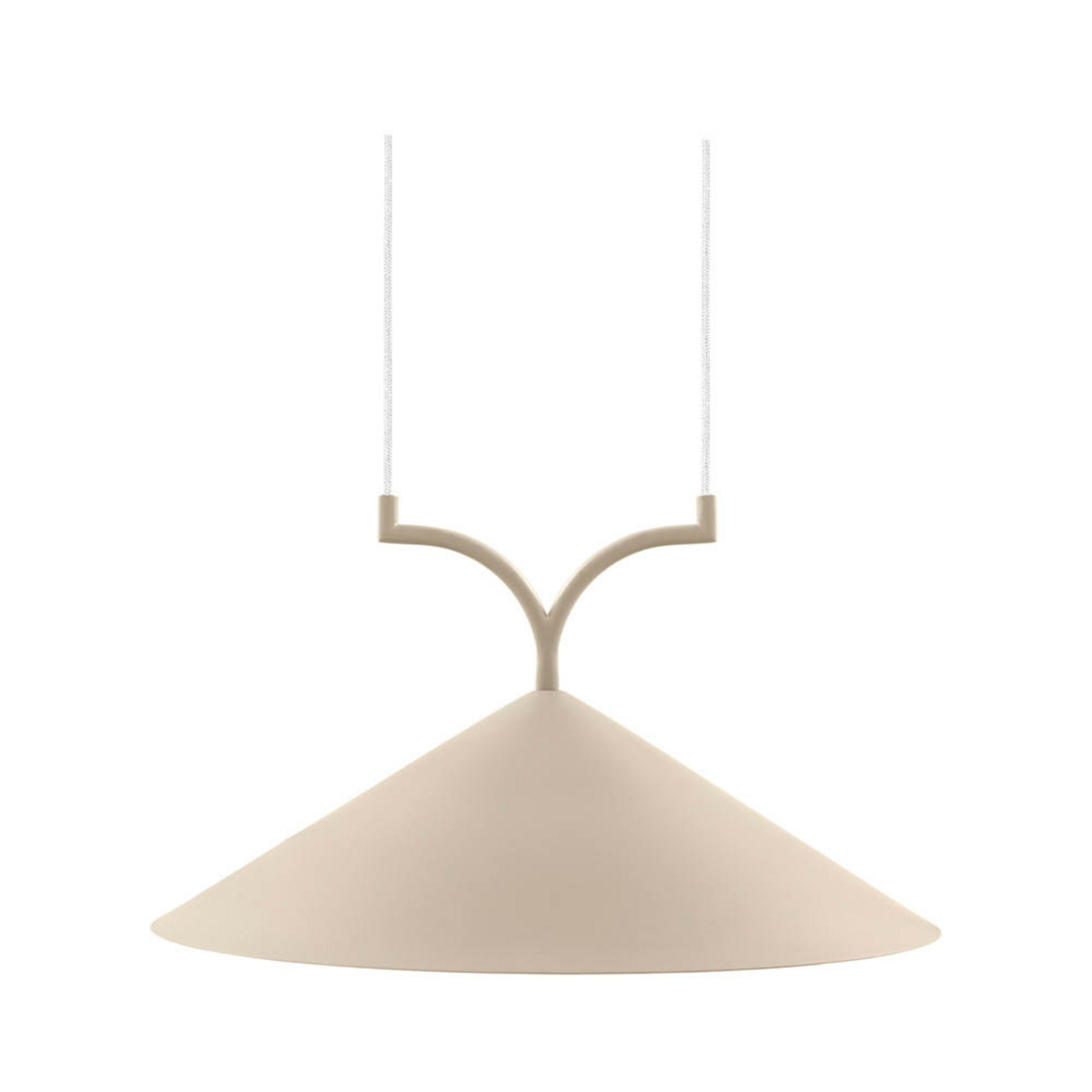 Curve 50 Pendelleuchte Beige - Globen Lighting