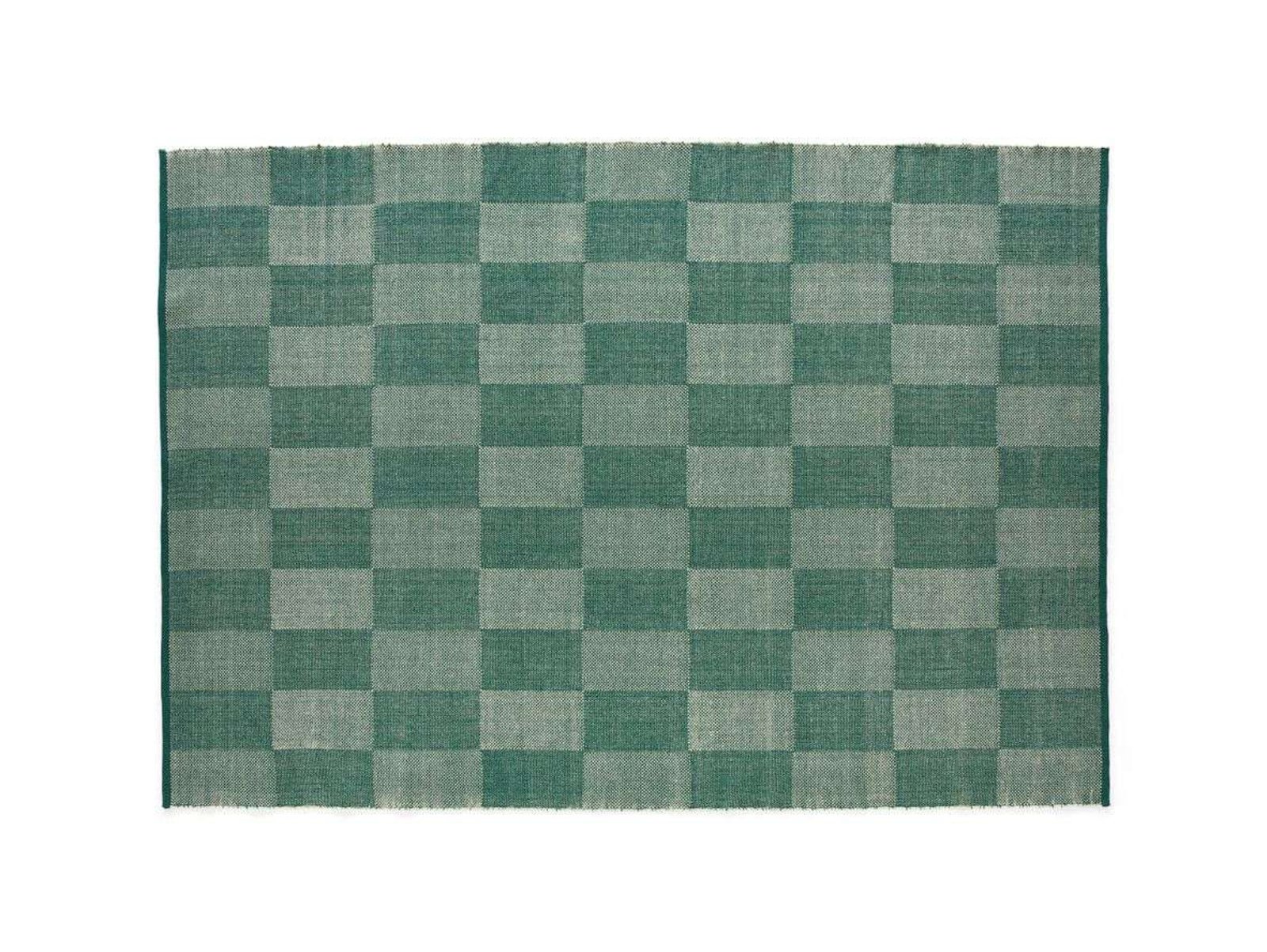 Check Rug Small Check 170x240 Green - HAY