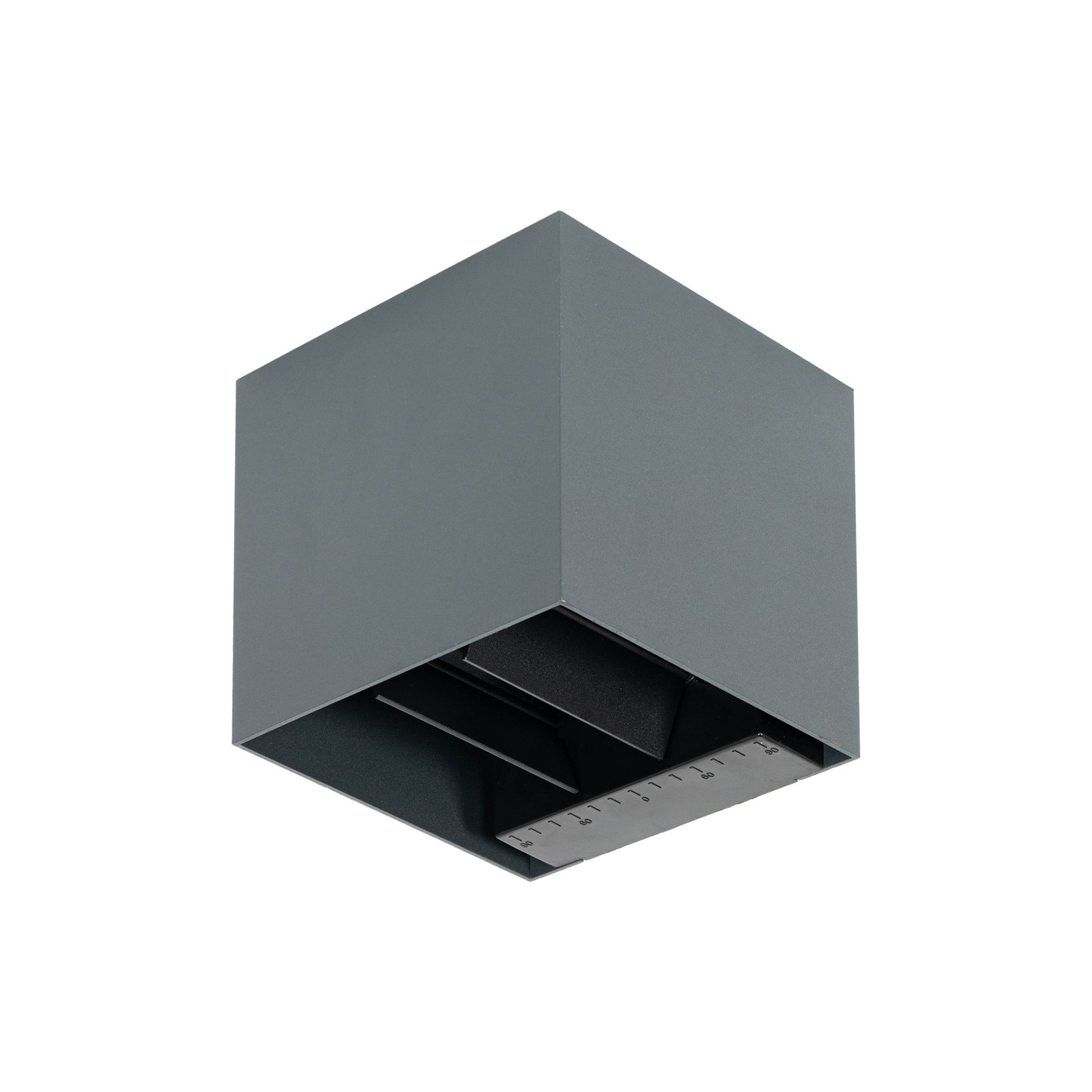 Prios LED-Solarwandlampe Lius, Höhe 15 cm, Bewegungssensor