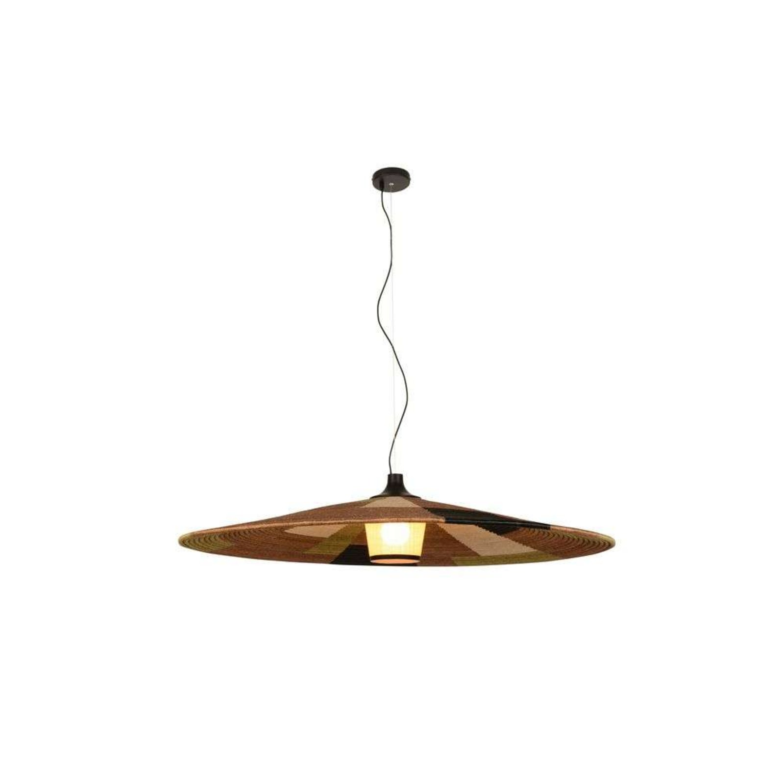 Parrot Lustră Pendul XXL Brown - Forestier