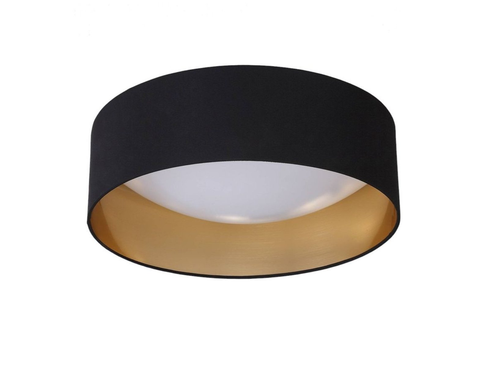 Coleen Plafond Black/Gold - Lindby