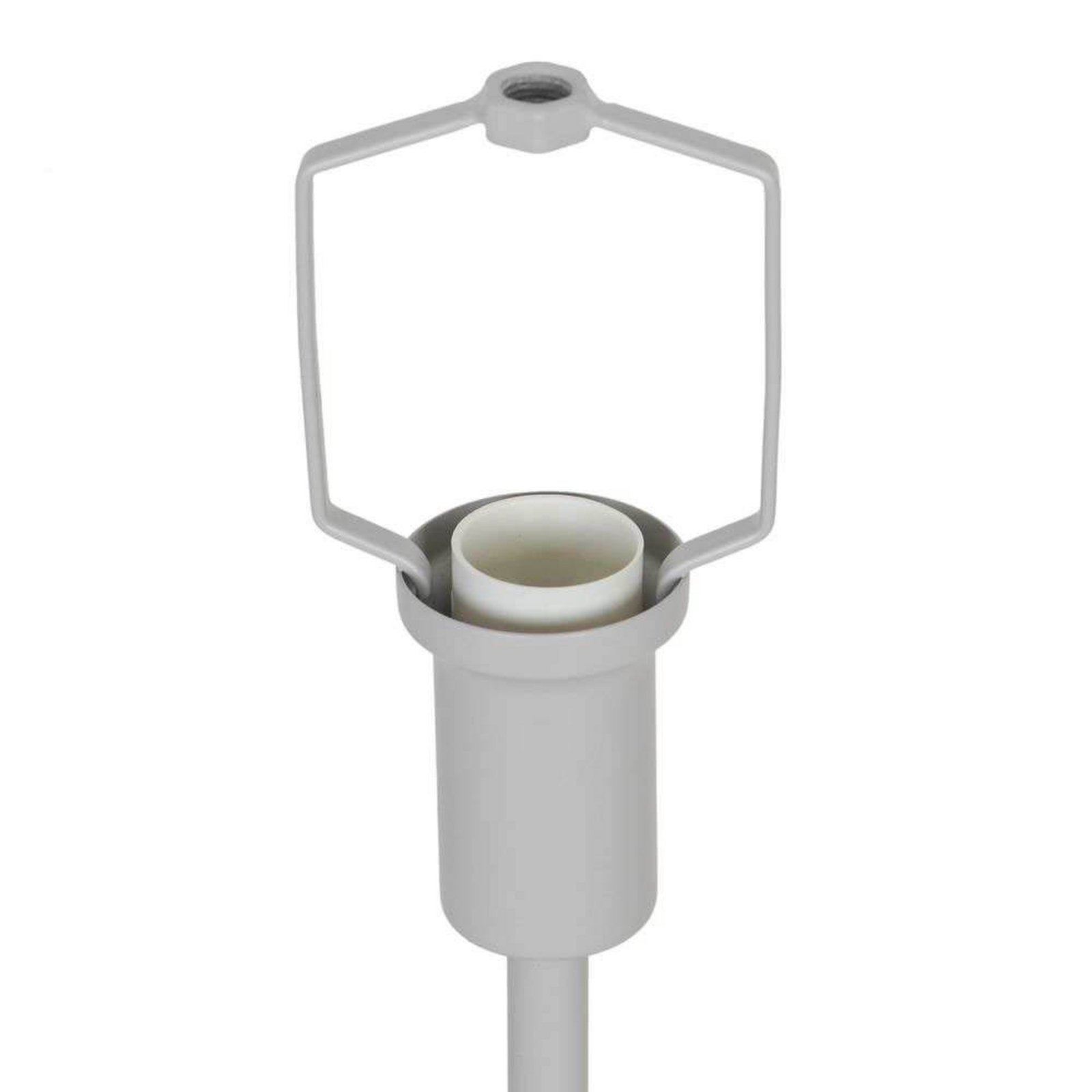 Lampa stołowa Ellen mini, szara, wysokość 25 cm, metal