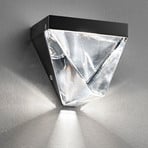 Fabbian Tripla - aplică LED cristal, antracit