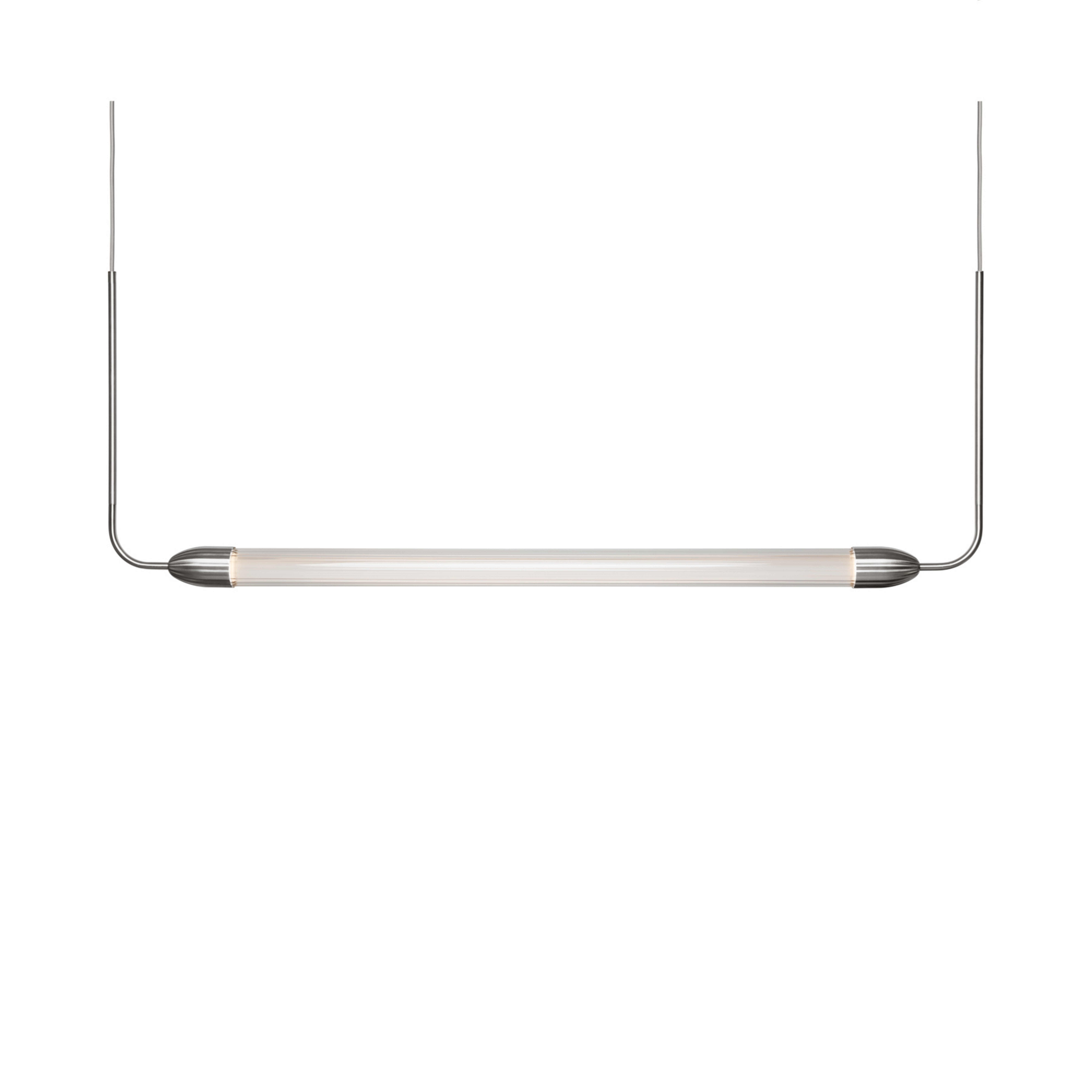 LEMON SQUEEZE LINEAR hanglamp, staal, 138 cm, GU10 - UMAGE