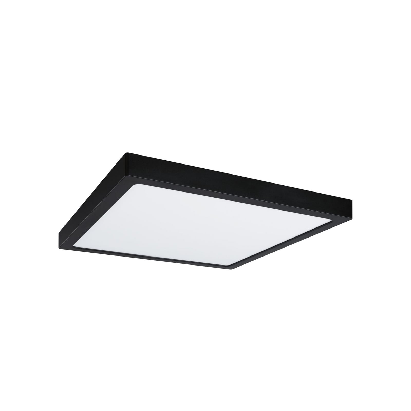Paulmann LED paneel Abia 2, lengte 40 cm, zwart, CCT, kunststof