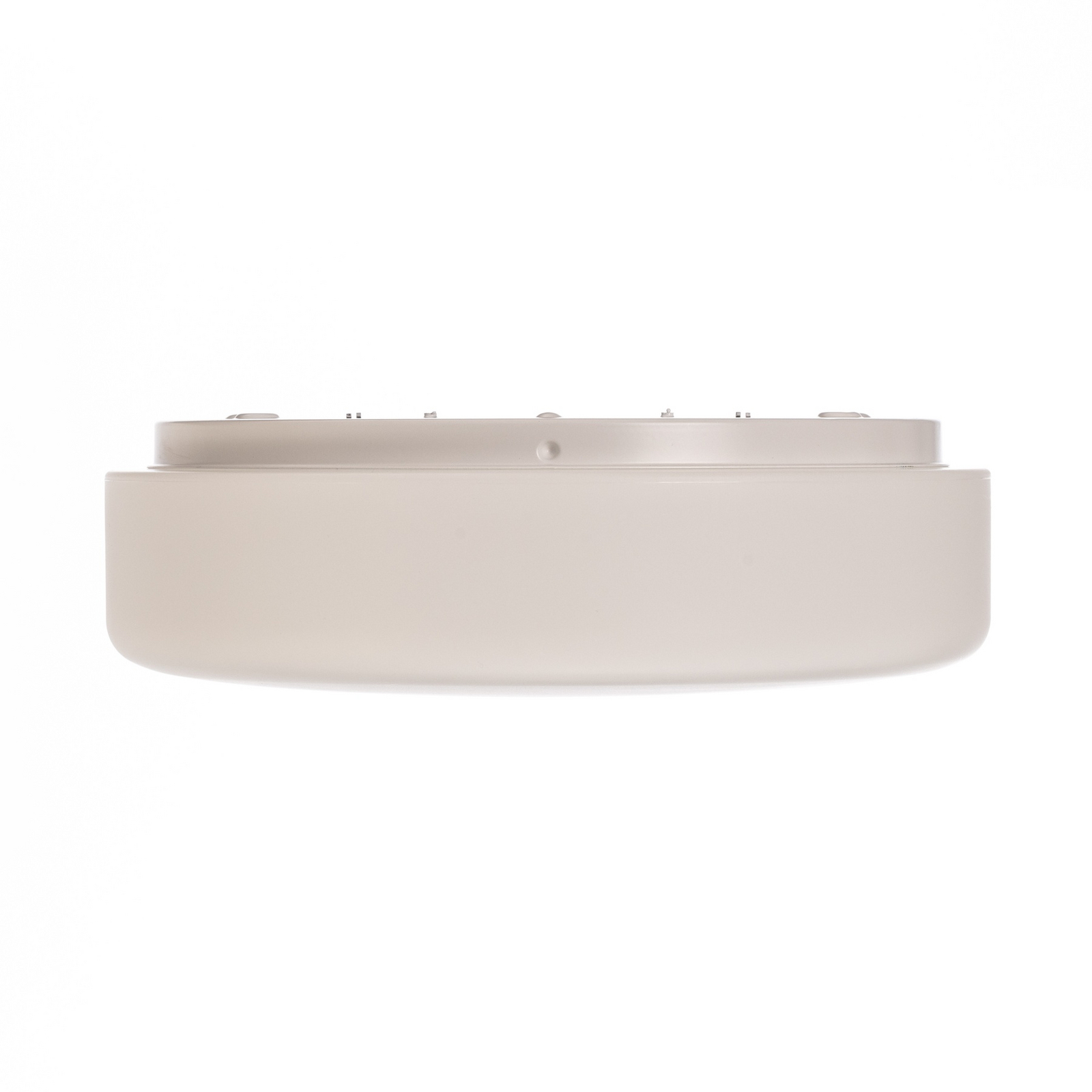 BEGA LED ceiling light 50036P K3, white, Ø 35 cm, plastic DALI