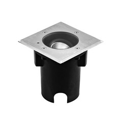 EVN Pentola indbygn.lampe stål 13,5 x 13,5 3.000 K