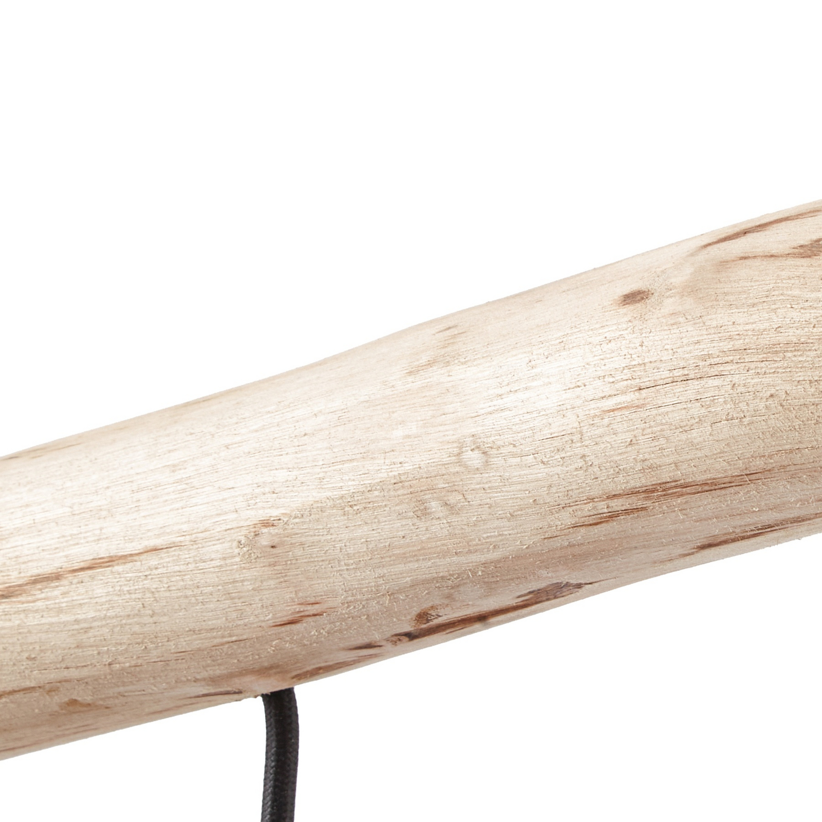 Suspension Jorvan, 100 cm, bois/tissu, à 3 lampes - Lucande Suspension Jorvan, 100 cm, bois/tissu, à 3 lampes - Lucande