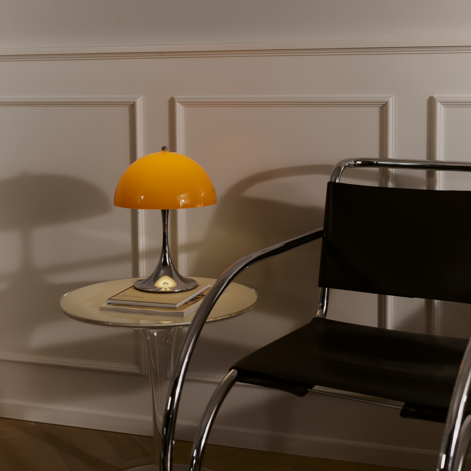 Louis Poulsen Panthella 250 Portable Original, opaali-oranssi Louis Poulsen Panthella 250 Portable Original, opaali-oranssi