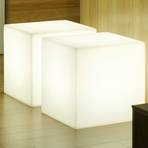 Newgarden Cuby lampe décorative cube hauteur 32cm