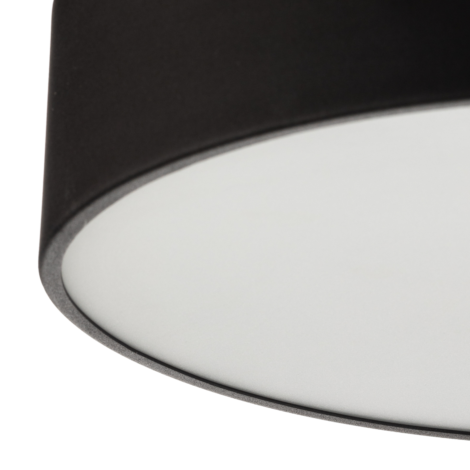 Taklampe Dayton i svart Ø 35 cm