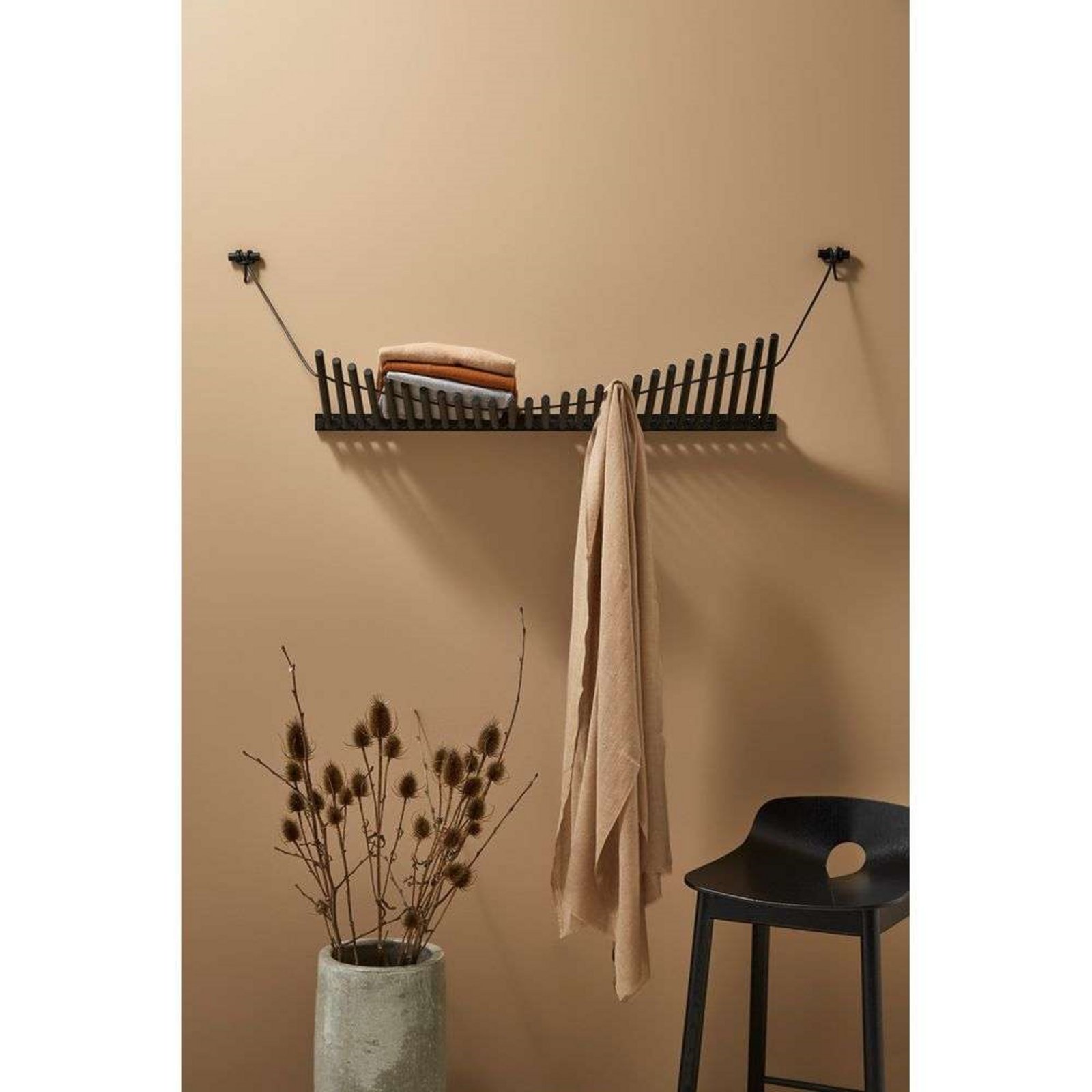 Knaegt Coat Rack Black - Woud