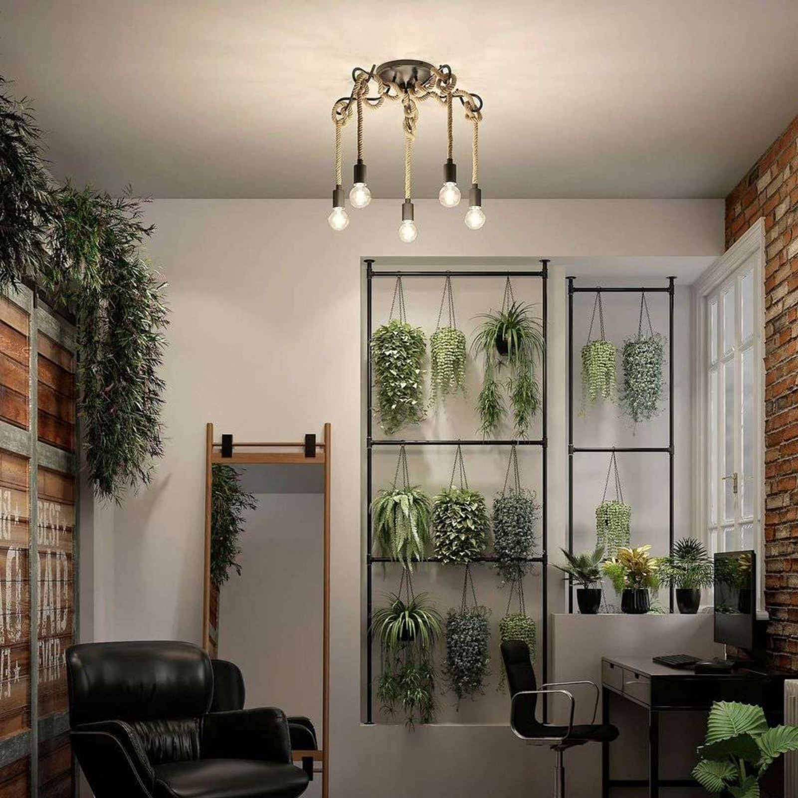 Ropina 5 Loftlampe - Lucande