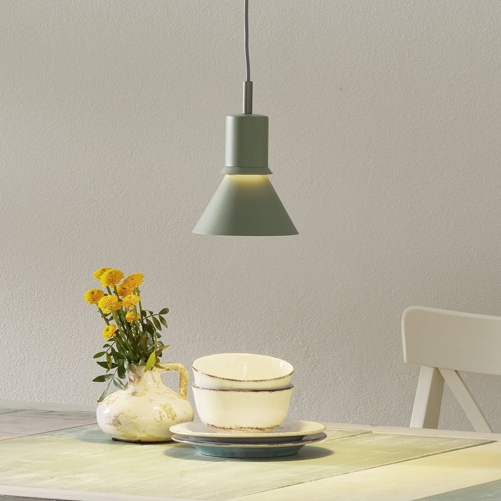 Anglepoise Type 80 lampa wisząca pistacjowa