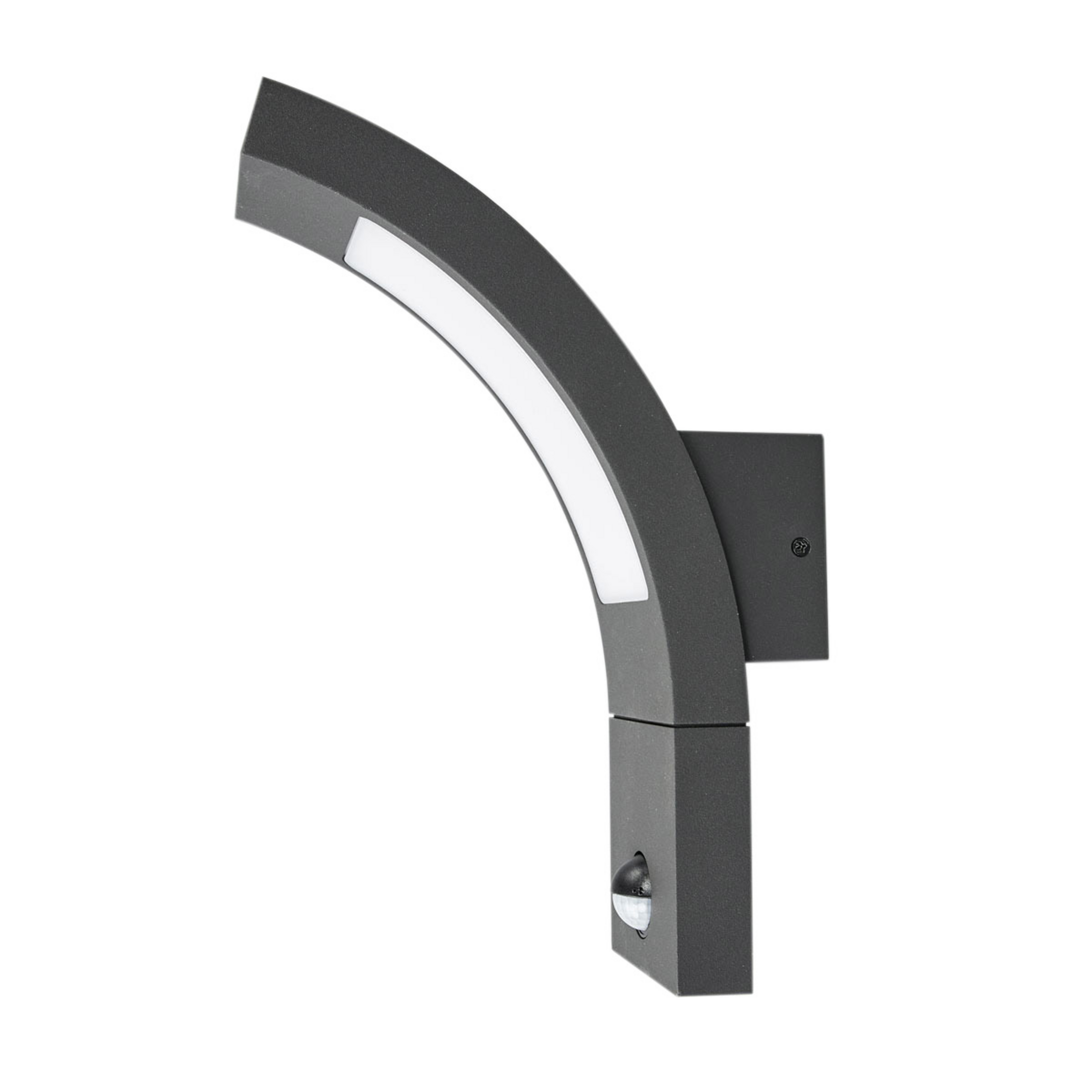 Juvia LED Candeeiro de Parede Exterior com Sensor Graphite - Lucande