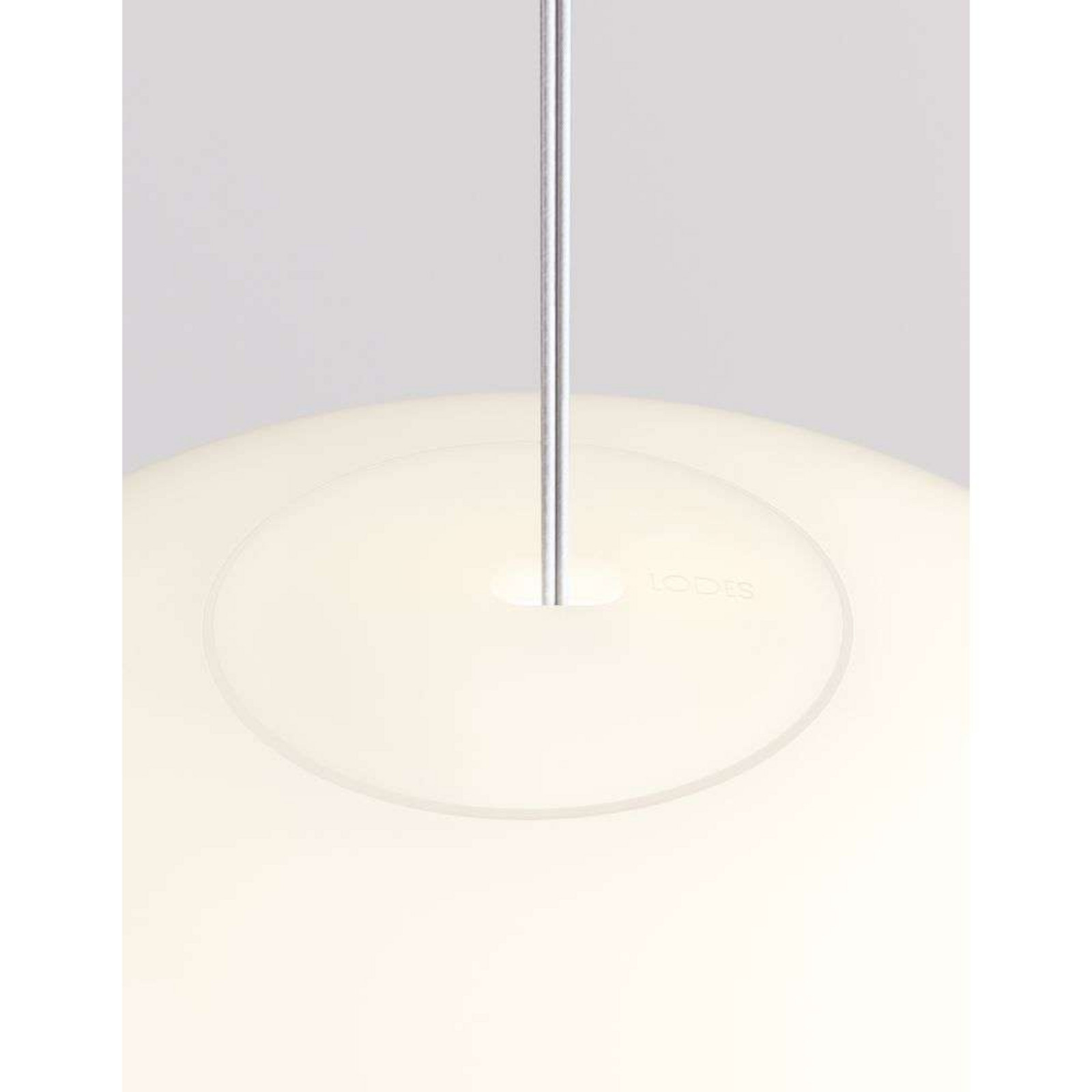 Volum Cluster 22 Pendel Glossy White Lodes - Spisestue - Glas