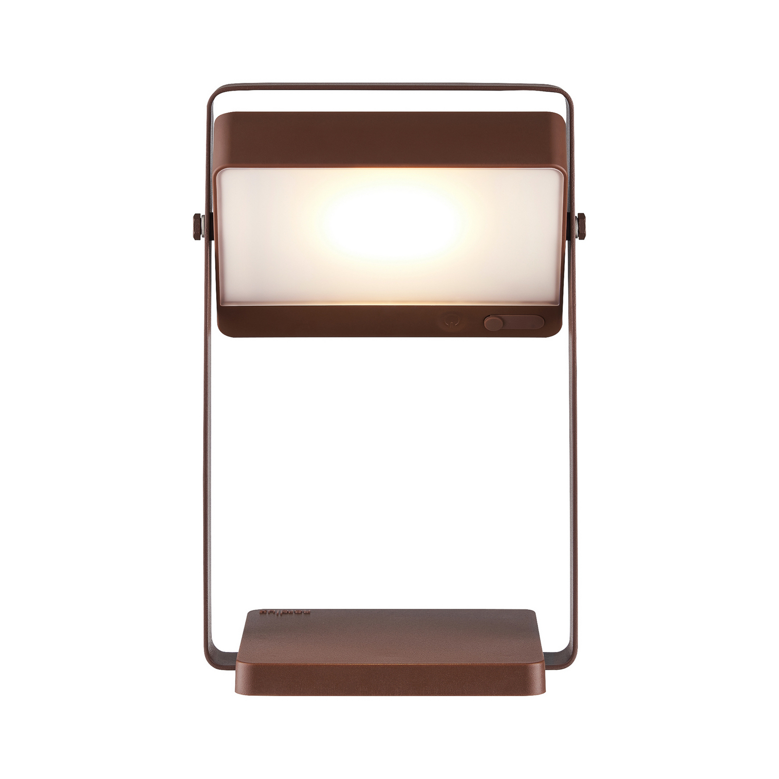 Solární LED stolní lampa Saulio s LED, hnědá, IP44, hliník, USB, akumulátor Solární LED stolní lampa Saulio s LED, hnědá, IP44, hliník, USB, akumulátor