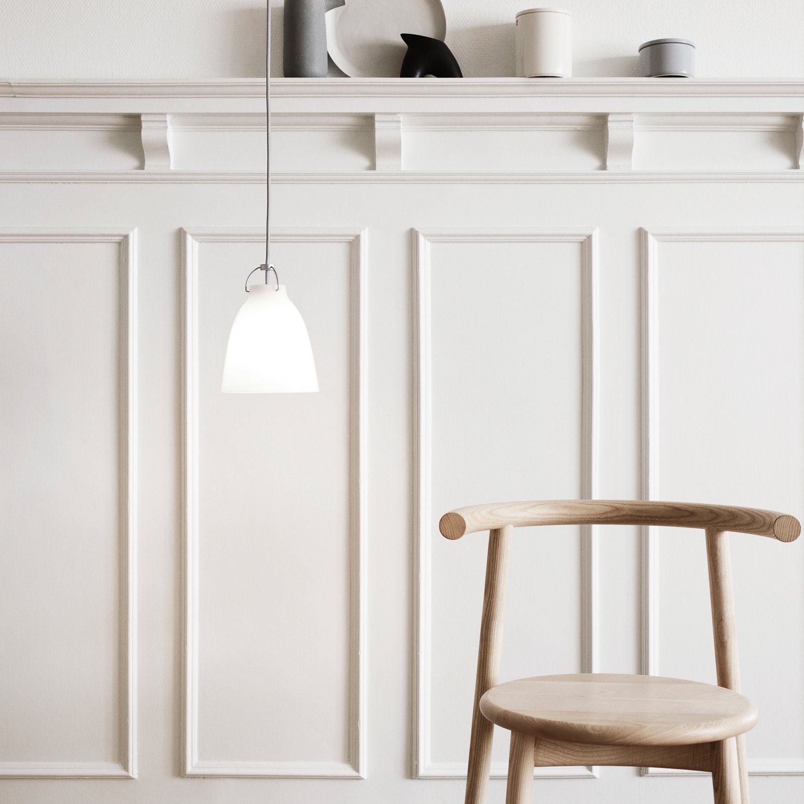 Caravaggio™ P1 Suspension Opale - Fritz Hansen