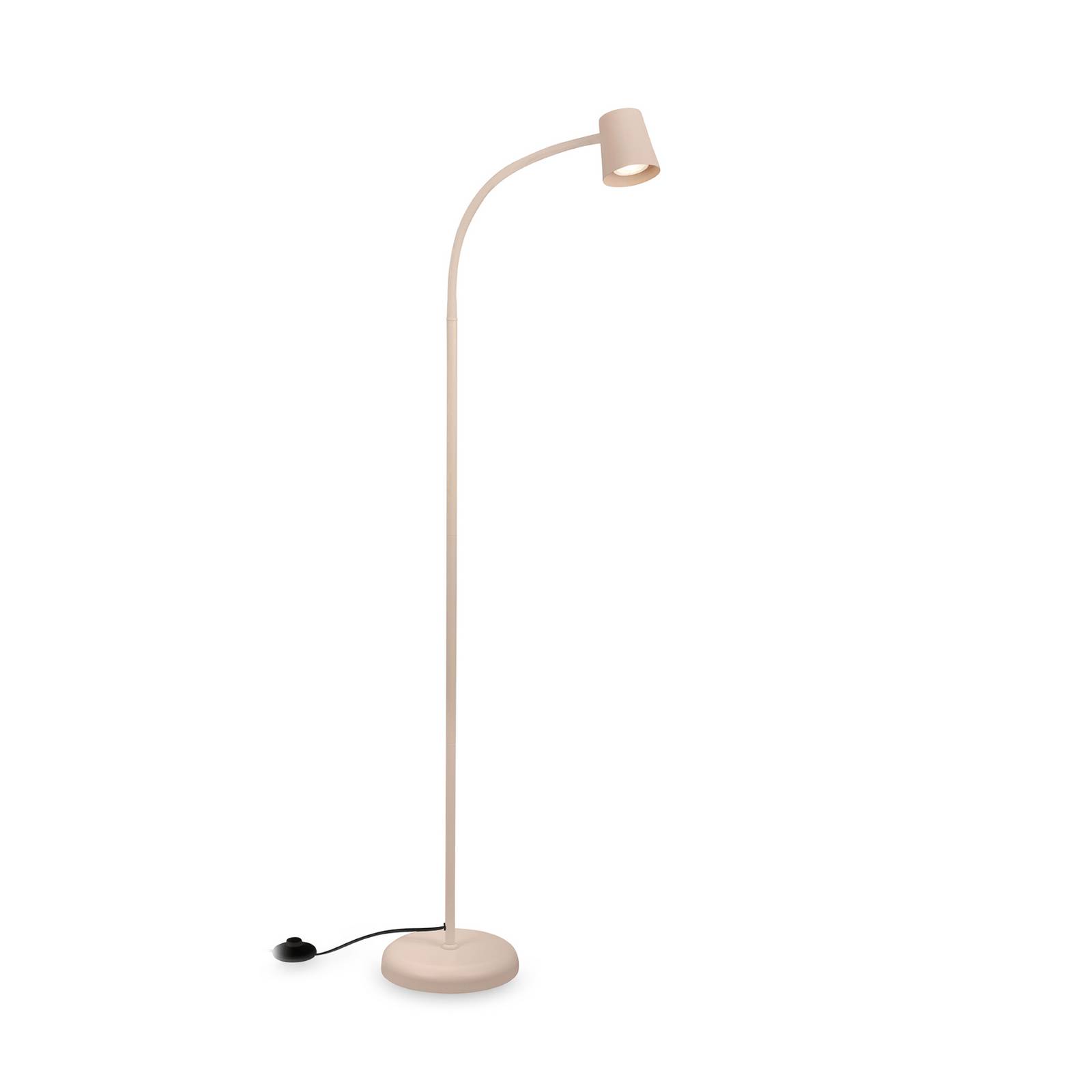 Stehleuchte Skriva, beige, justierbar, Metall, GU10