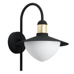 Sirmione outdoor wall light with a glass lampshade