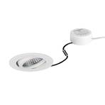 BRUMBERG LED recessed spotlight Tirrel-R RC, driver round, matt white