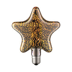Lucande LED lampa E27 hvězda 4W 3D ohňostroj