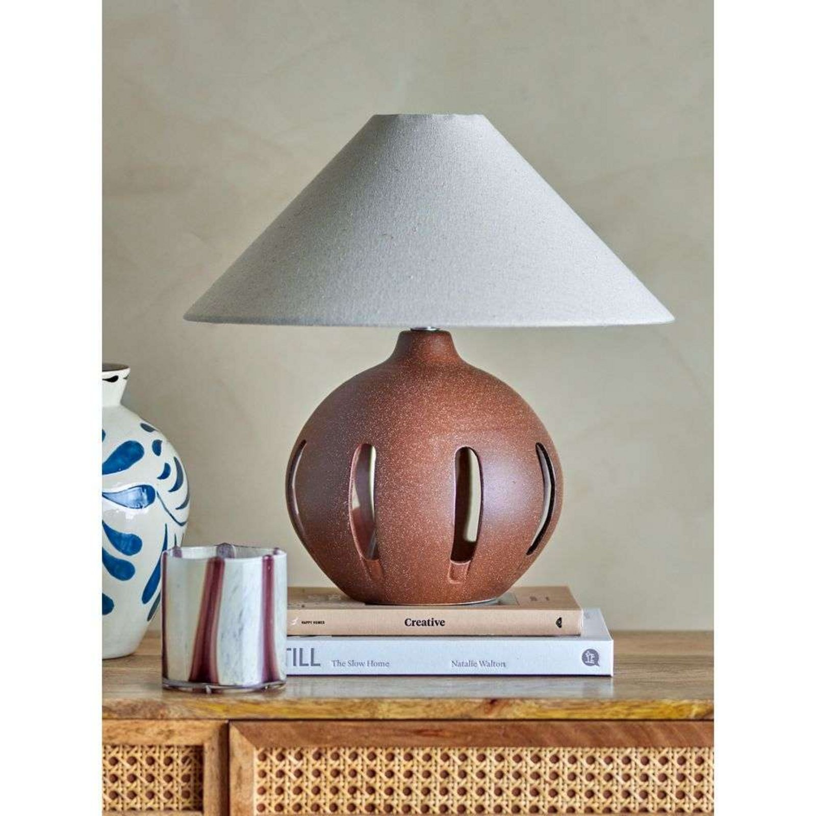 Liana Table Lamp Brown - Bloomingville