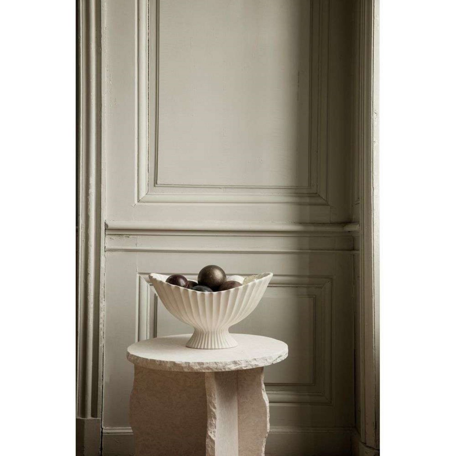 Fountain Centrepiece Off-White - ferm LIVING