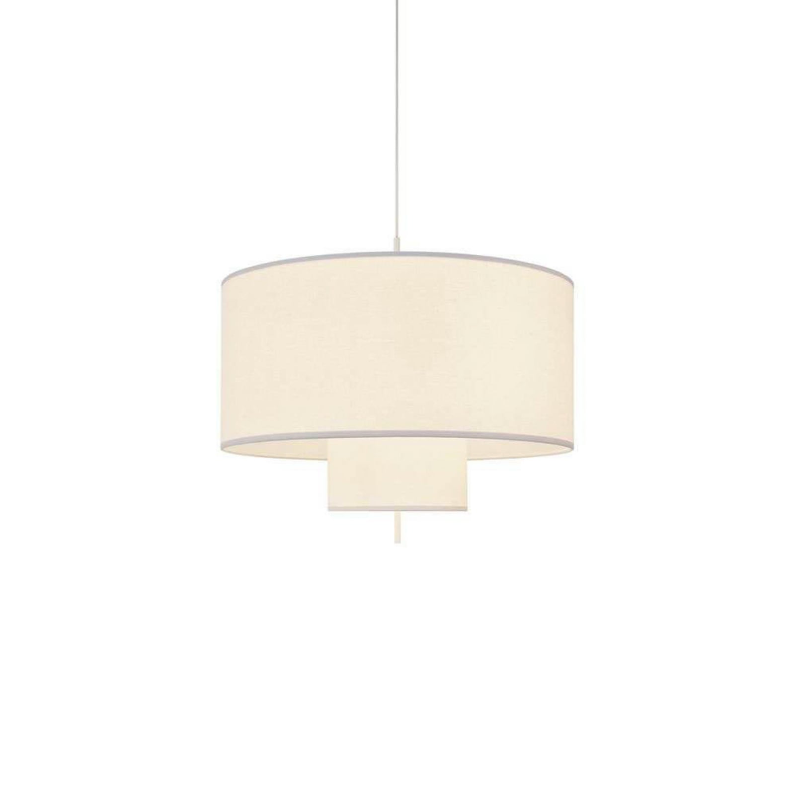 NEW WORKS Margin pendant light, Ø 90 cm, white, E27