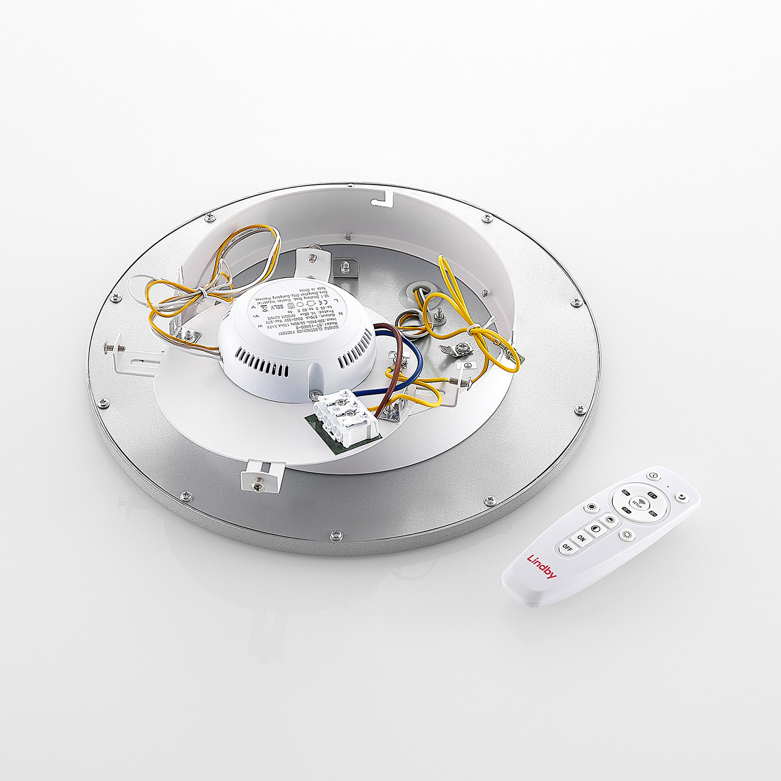 Lindby Narima lámpara LED de techo, CCT, Ø 30cm