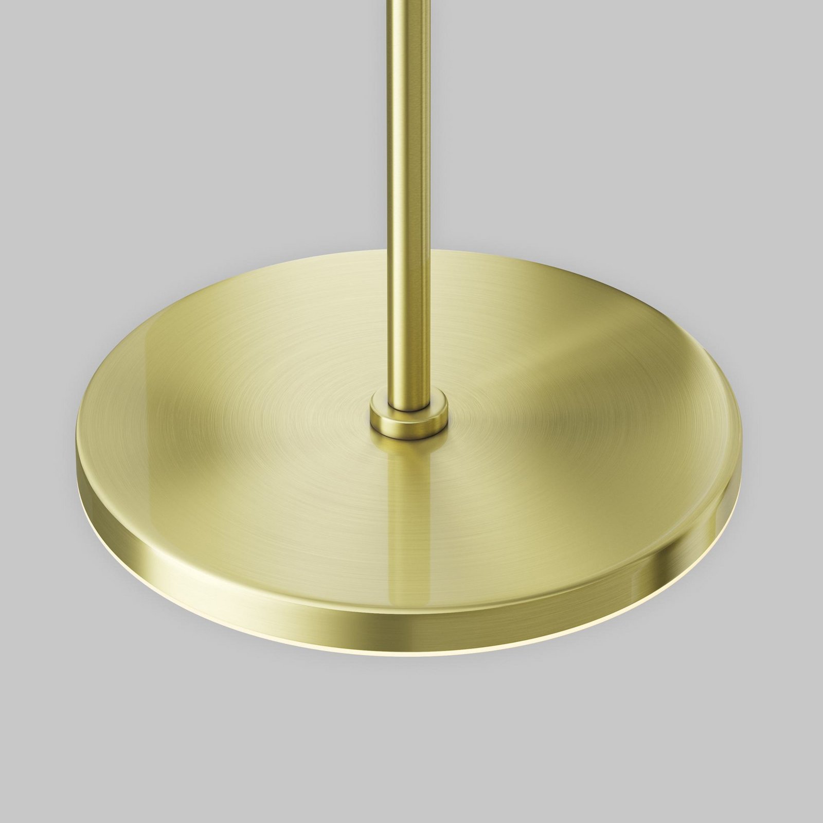 Maytoni Plato LED pendant light, brass, Ø 18.5cm, aluminium