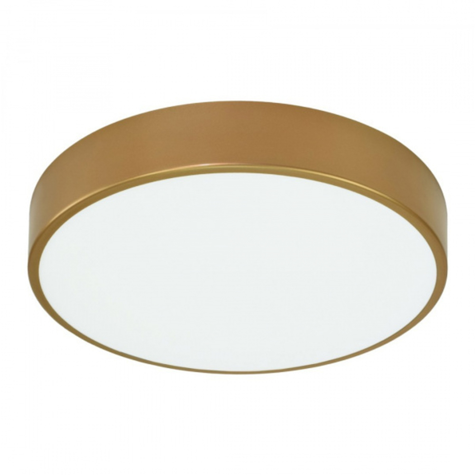 Lampa sufitowa Cleo 600, czujnik, Ø 60 cm złota