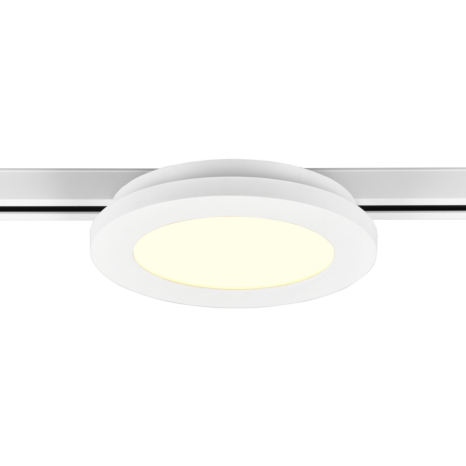 LED-loftlampe Camillus DUOline, Ø 17 cm, hvid