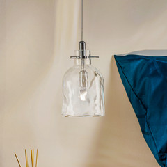 Bossa Nova - Závěsná lampa 11 cm transparentní