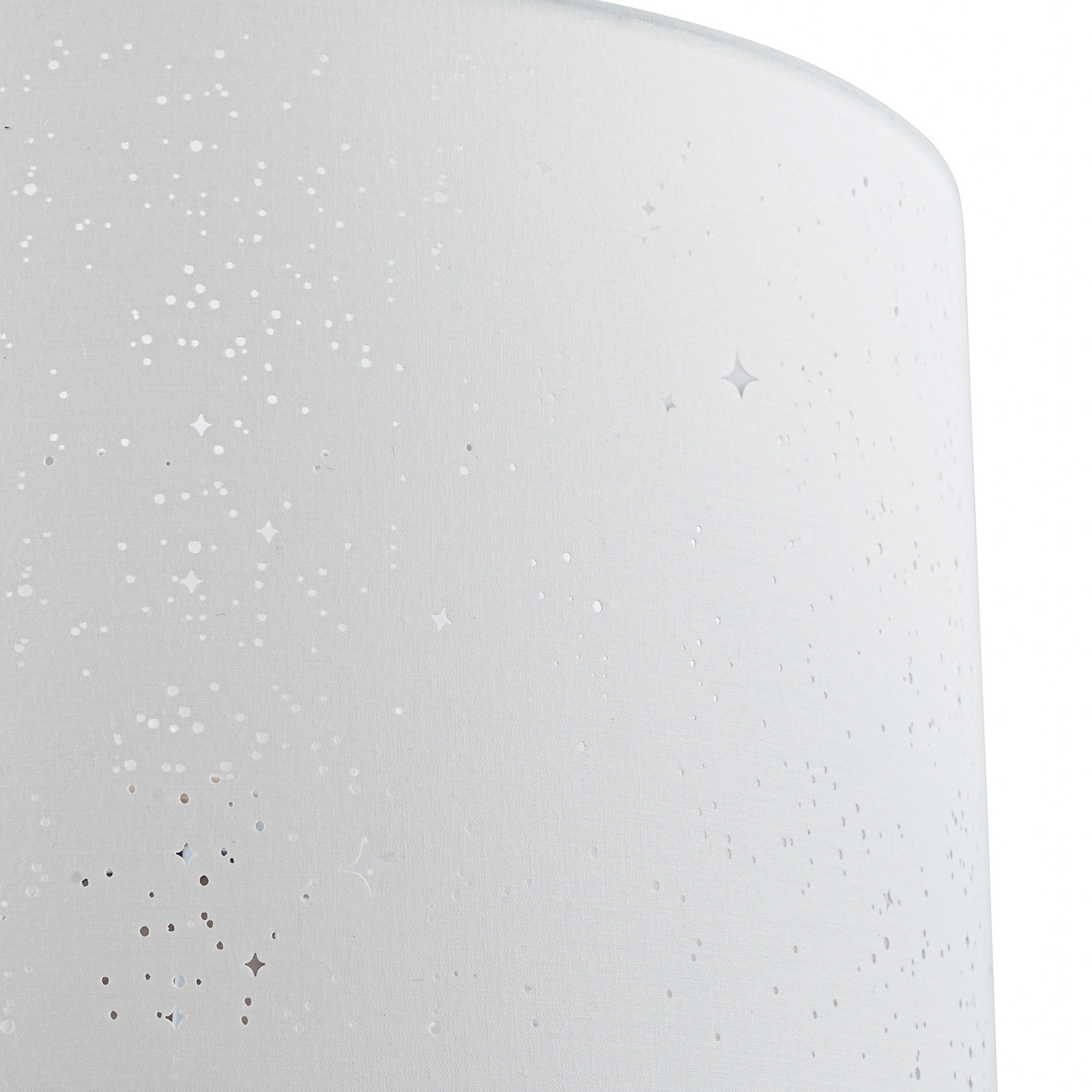 Jaileen vloerlamp, 170 cm, wit, textiel, leeslampje - Lindby