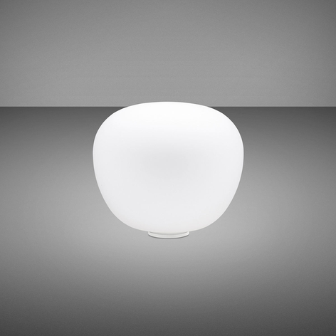 Fabbian Lumi Mochi Tischleuchte, liegend, Ø 20 cm
