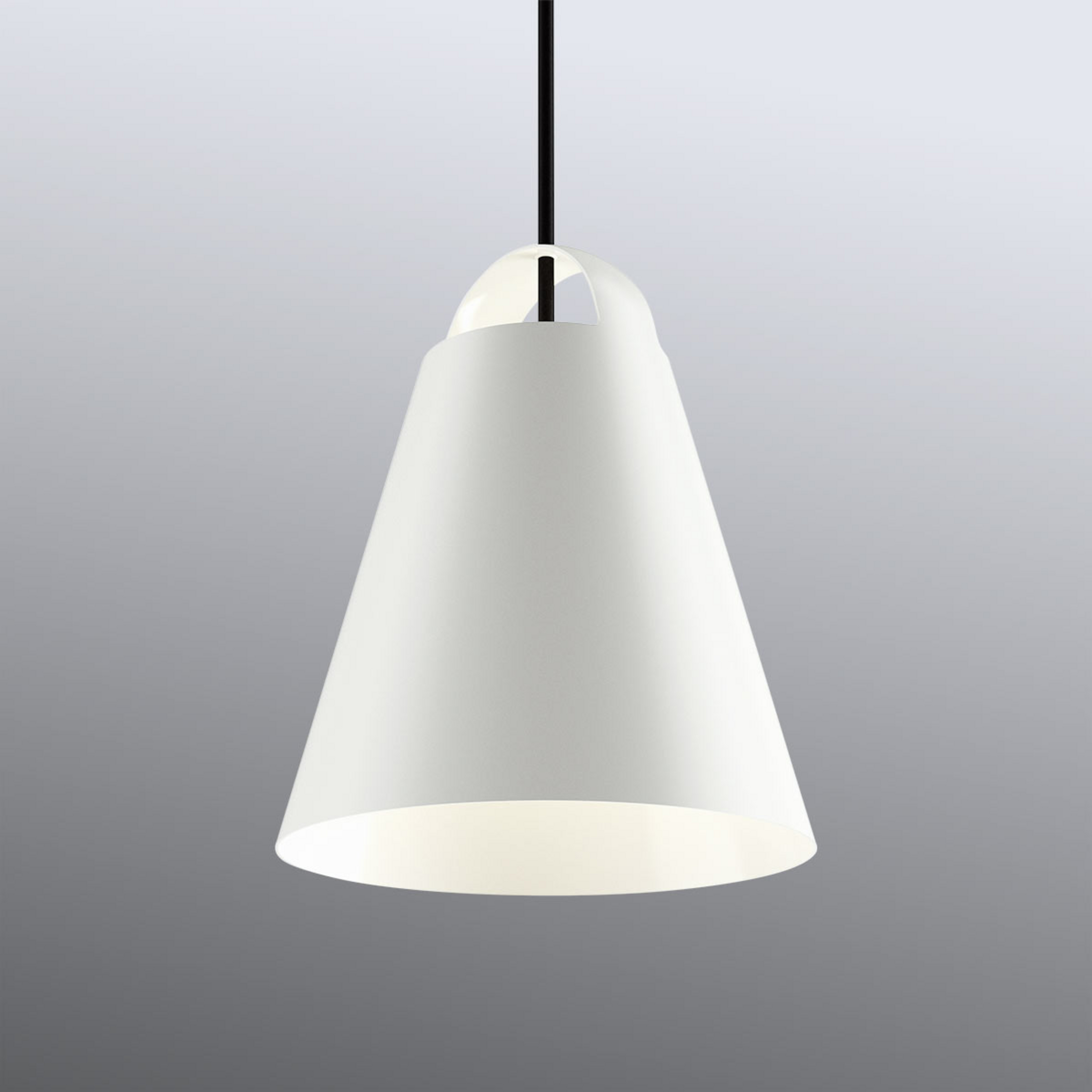 Louis Poulsen Candeeiro suspenso Above, branco, 25 cm