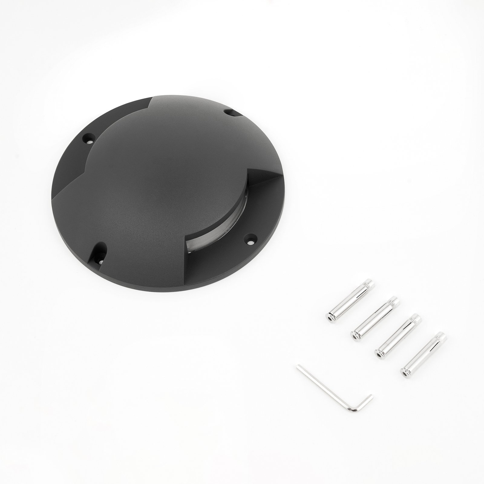 Cormac 2 LED Nedgravningsspot tamno Siva - Lindby