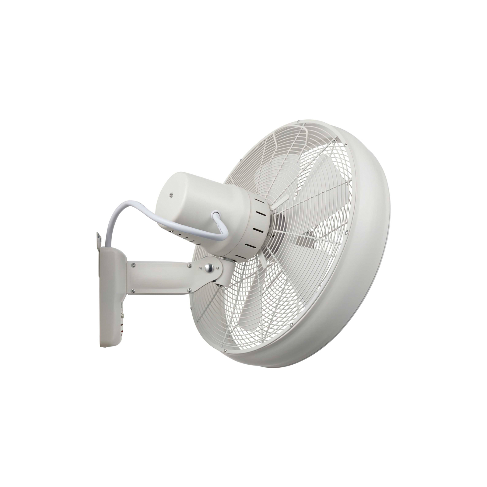 Nástěnný ventilátor Beacon Breeze, bílý, Ø 41 cm, tichý