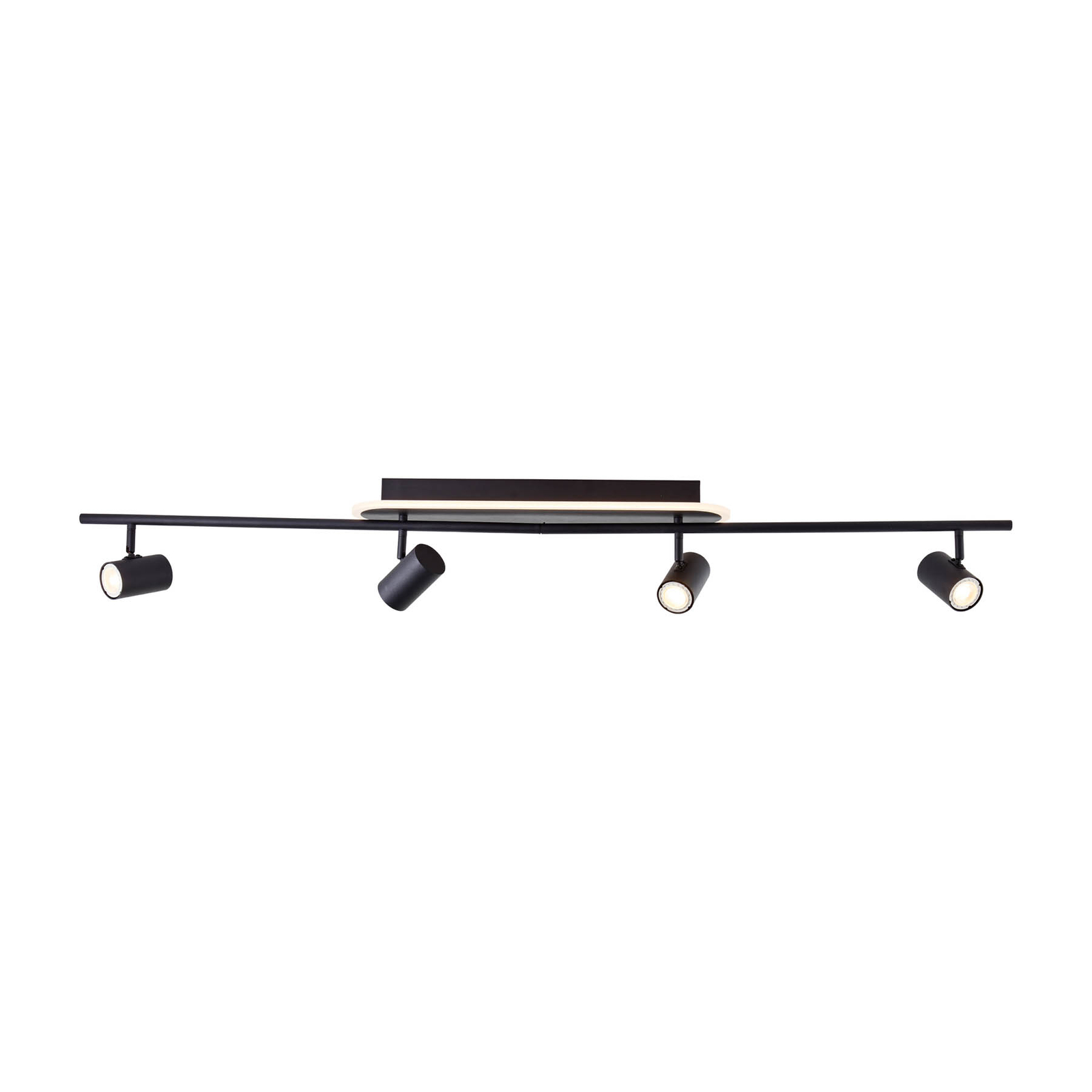 Spot pour plafond Beluga, à quatre lampes