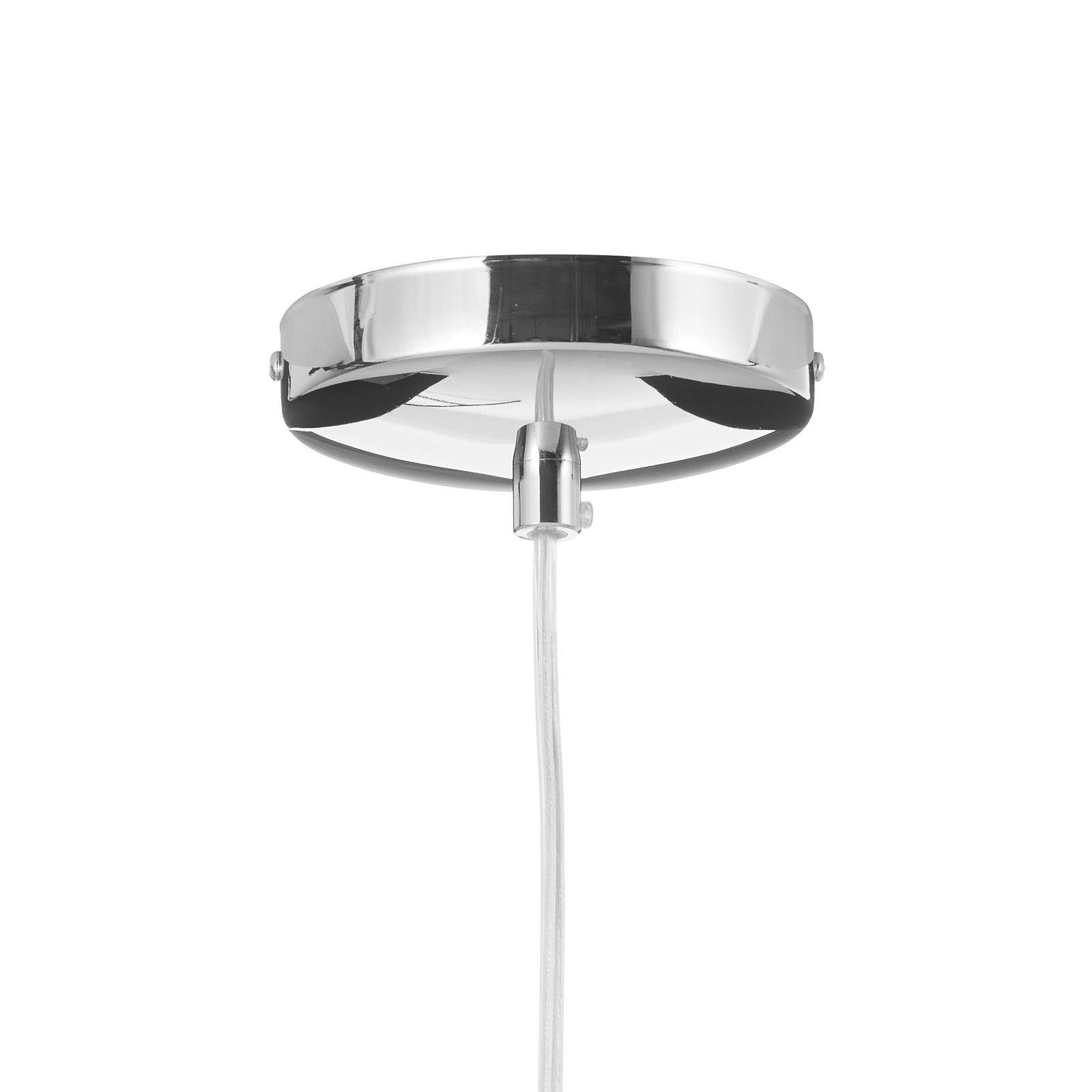 LED-Pendellampe Argos mit Kristalltropfen Ø 22 cm