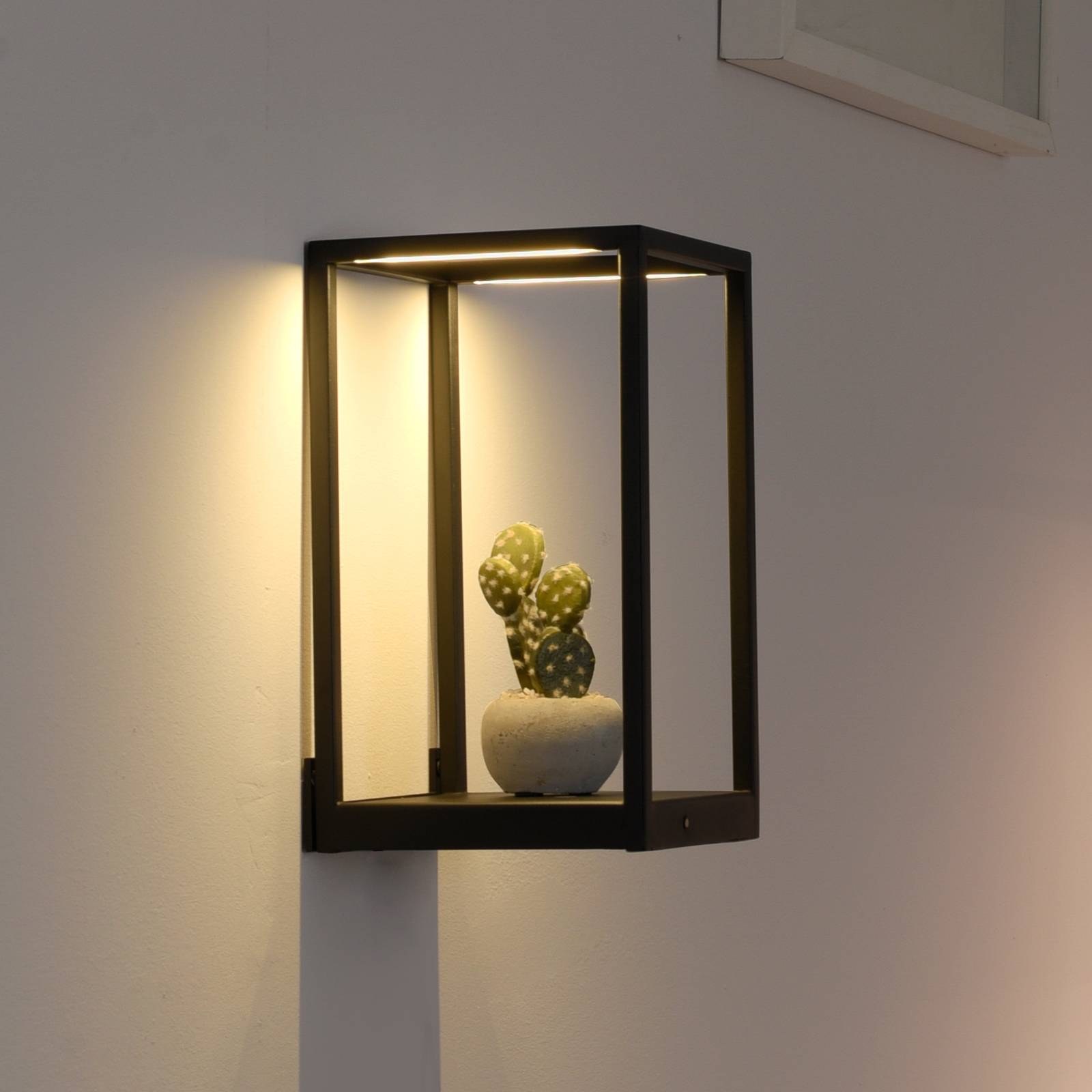 E-shop Paul Neuhaus Contura nástenné LED svetlo v čiernej