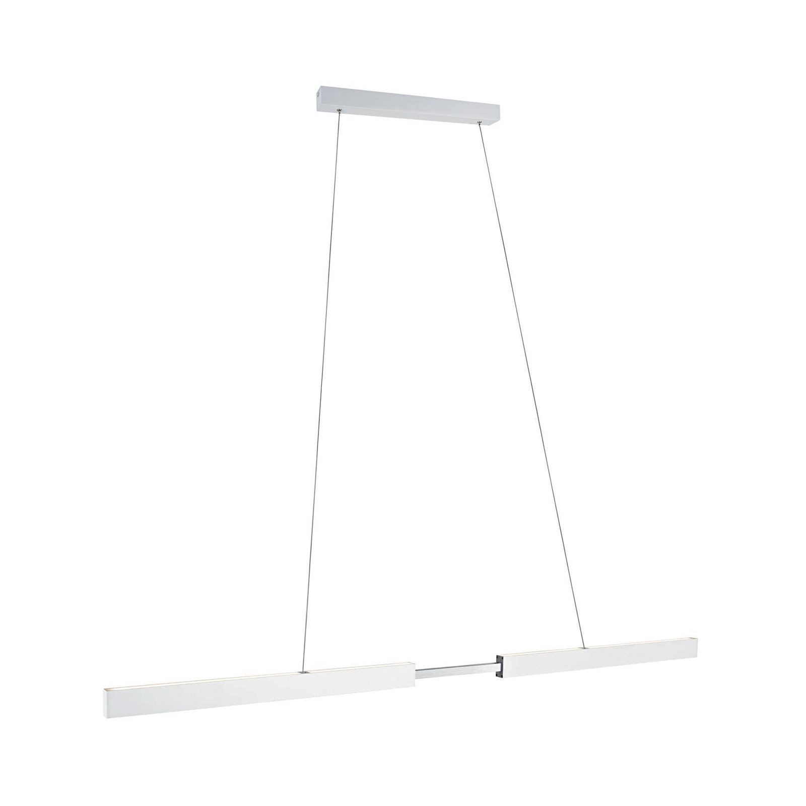 Paulmann Aptare LED hanging light, ZigBee, white