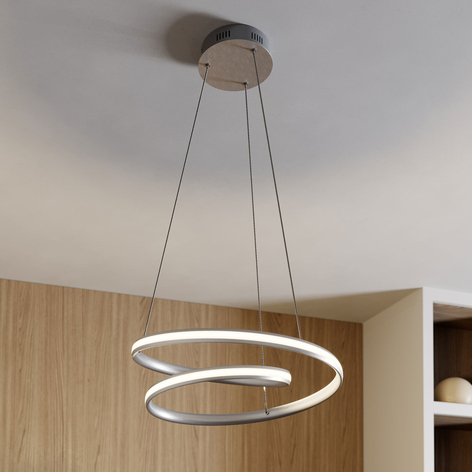 Lindby Smart Verio -LED-riippuvalo, korkeus 16 cm