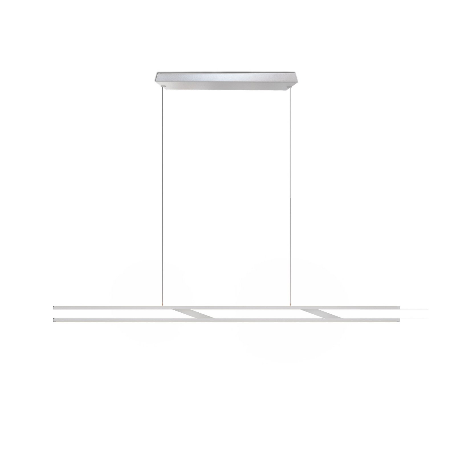 OLIGO LED-Hängelampe Linto HA, weiß/weiß, Metall, 927, dim