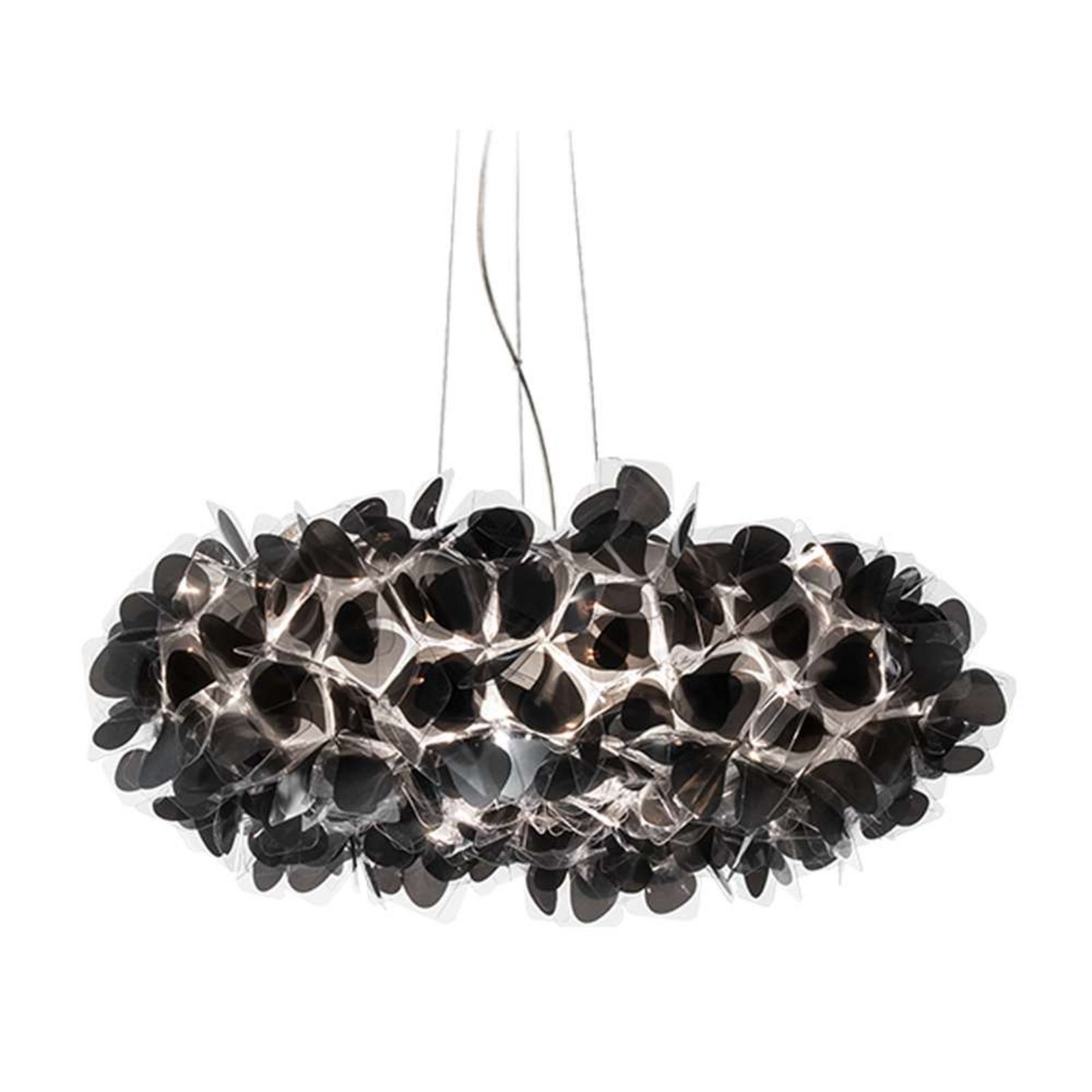 Clizia Lustră Pendul Mama Non Mama Large Black/Transparent - Slamp