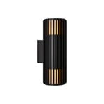 Aludra Double Buiten Wandlamp Seaside Black - Nordlux